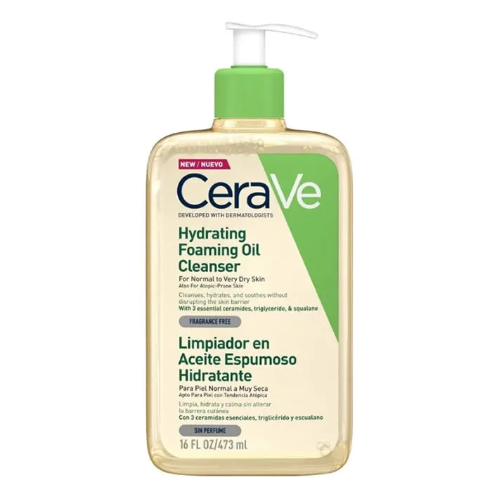 Cerave Olio Detergente Schiumoso Idratante 473 ml