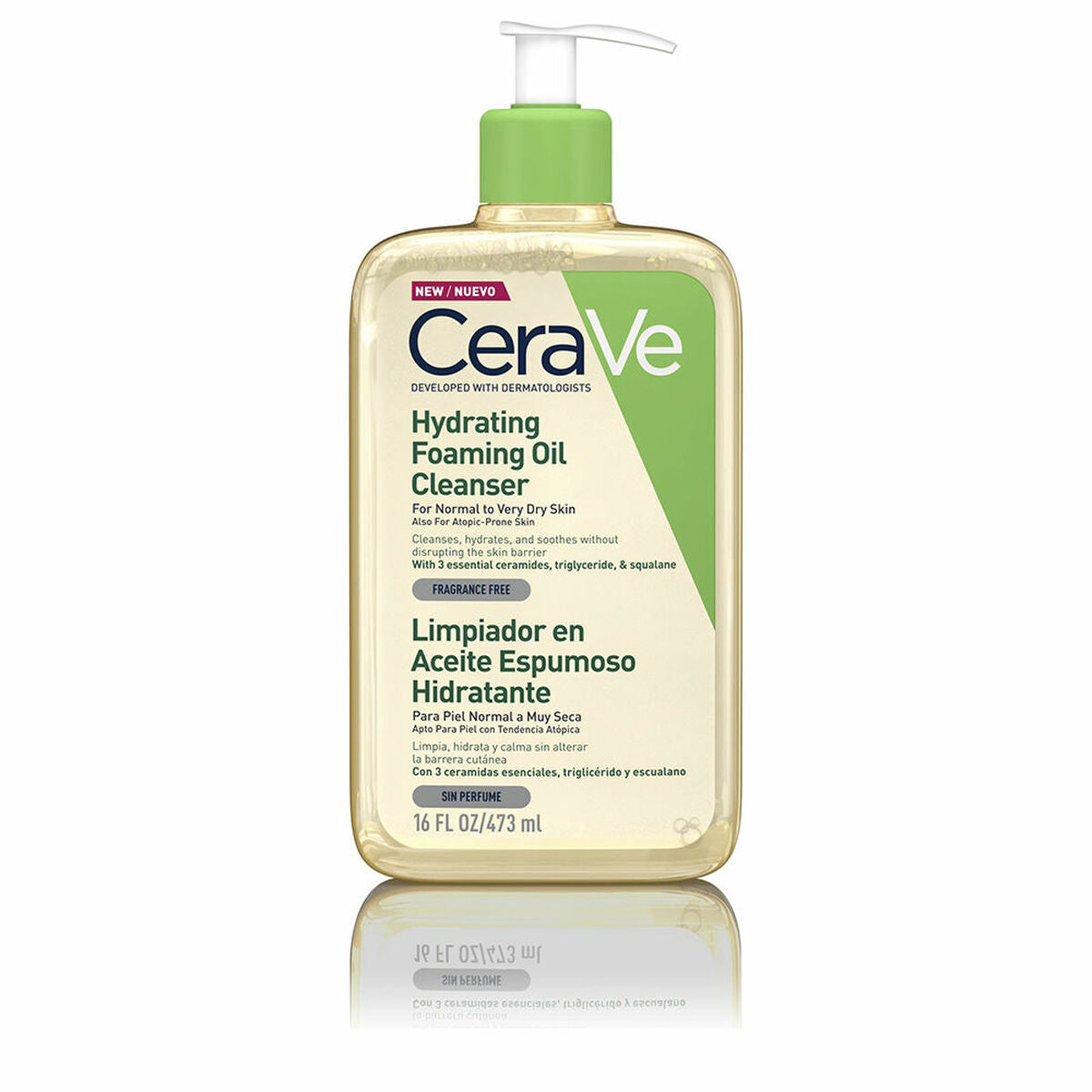 Feuchtigkeitsspendendes Öl CeraVe Hydrating Foam Cleaner-0