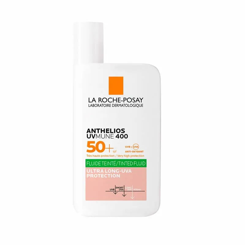 LA Roche-posay Anthelios Uv-Mune 400 olio Control Fluid With Colour SPF50+ - 50 ml