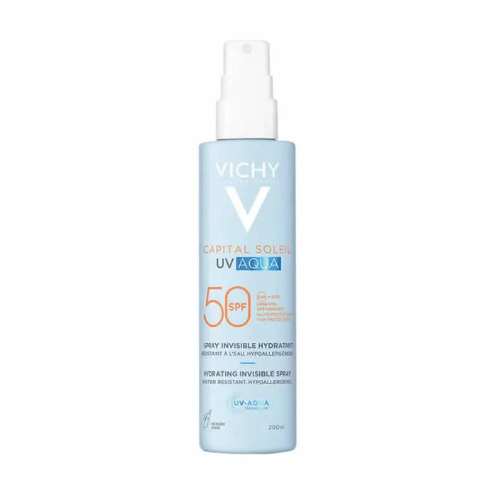 Vichy Capital Soleil UV Aqua Hydrating Invisible spray Spf50 200 ml