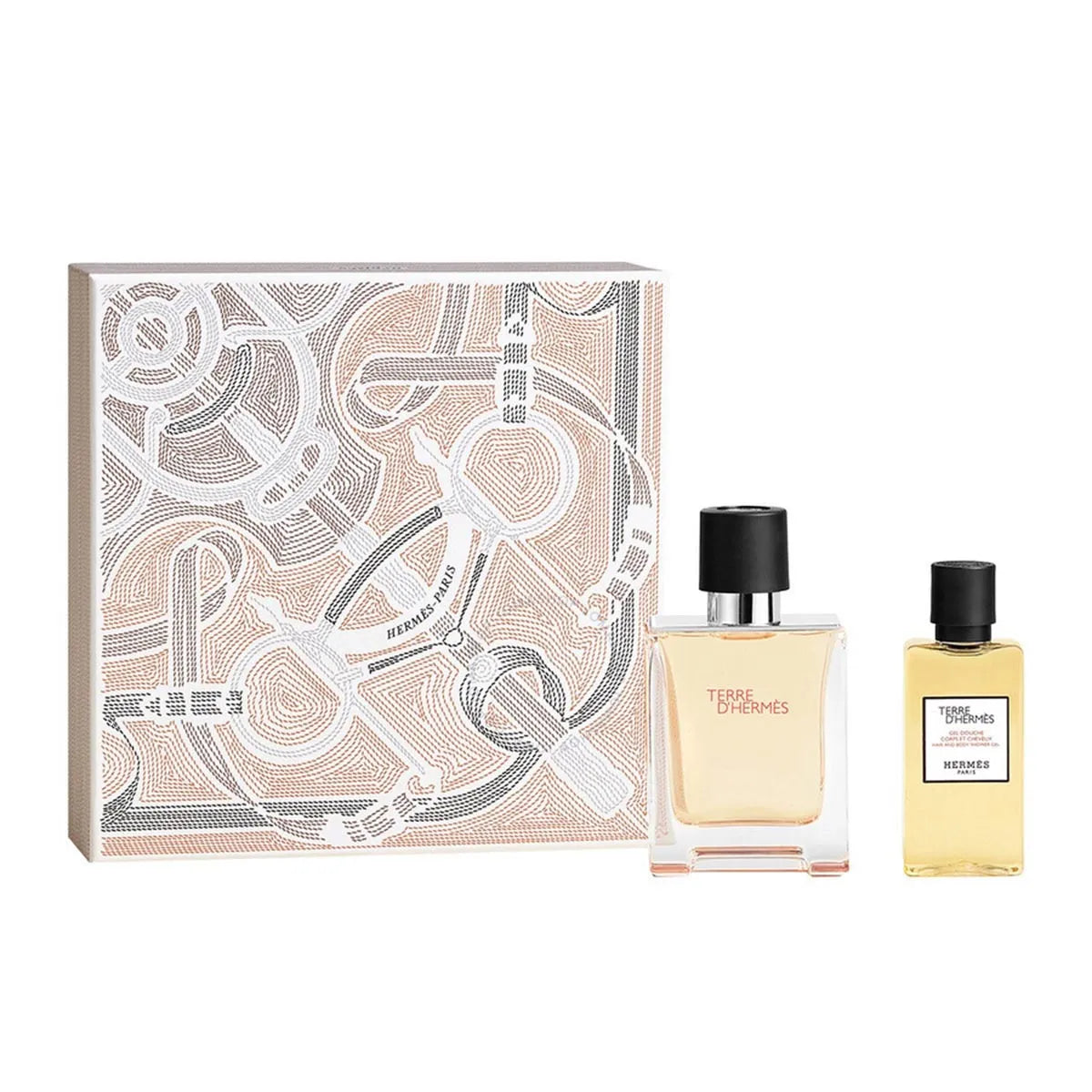 Hermès Terre Dhermes eau de toilette Pour Homme spray 50 ml gel De Baño 40 ml