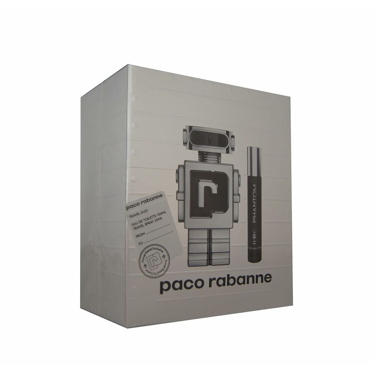 Set profumo da uomo Paco Rabanne EDT Phantom 2 pezzi-0