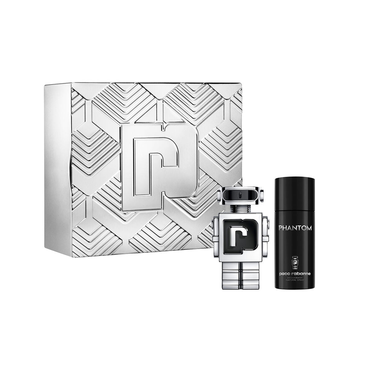 Set de parfum pentru bărbați Paco Rabanne Phantom EDT 2 bucăți-0