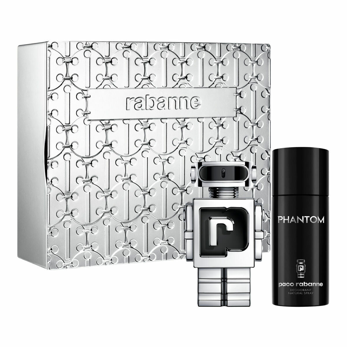 Set profumo da uomo Paco Rabanne EDT Phantom 2 pezzi-0