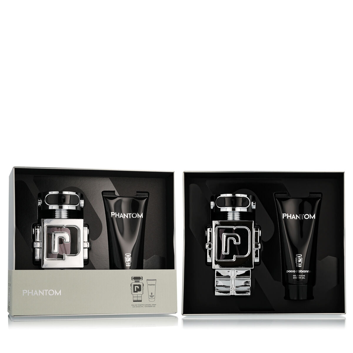 Set profumo da uomo Paco Rabanne Phantom 2 pezzi-0