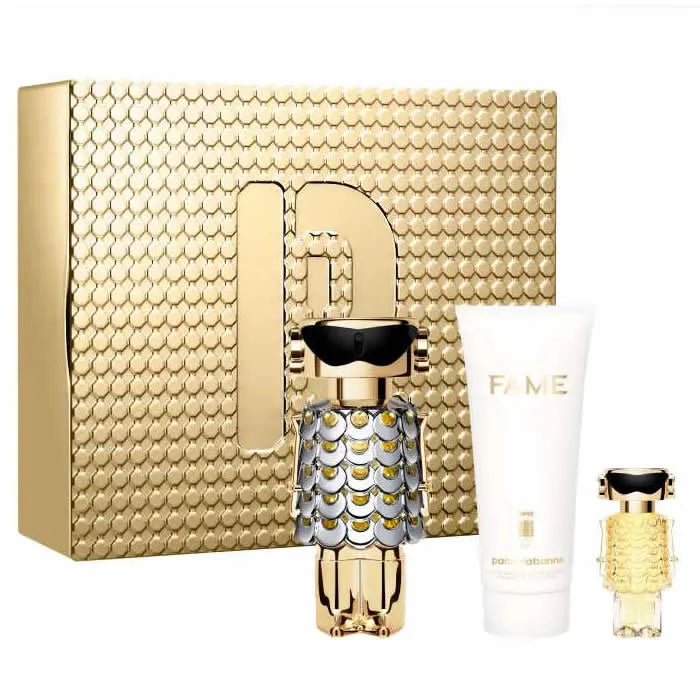 Paco Rabanne Fame eau de parfum spray 80 ml cofanetto 3 pz