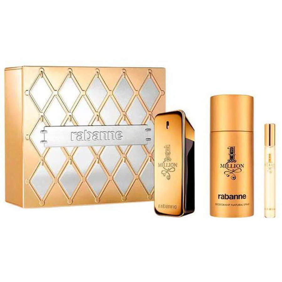 Paco Rabanne cofanetto 1 Million eau de toilette 100 ml deodorante 150 ml eau de toilette 10 ml