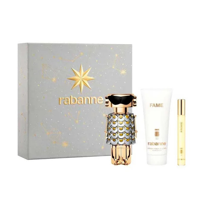 Paco Rabanne Fame eau de parfum spray 50 ml cofanetto 3 pz