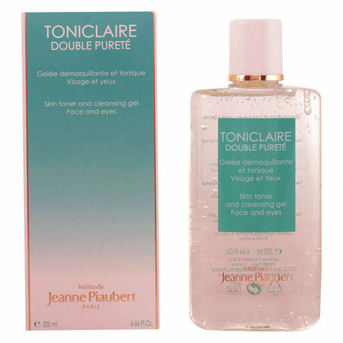 Gel Struccante Viso Toniclaire Jeanne Piaubert 200 ml-0
