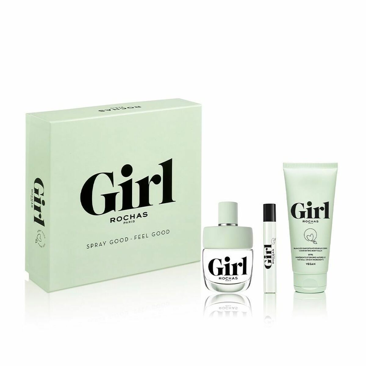 Set Profumo Donna Rochas Girl EDT 3 Pezzi-0