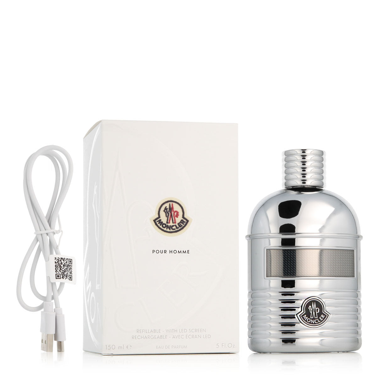 Men's Perfume Moncler Pour Homme EDP EDP 150 ml-0