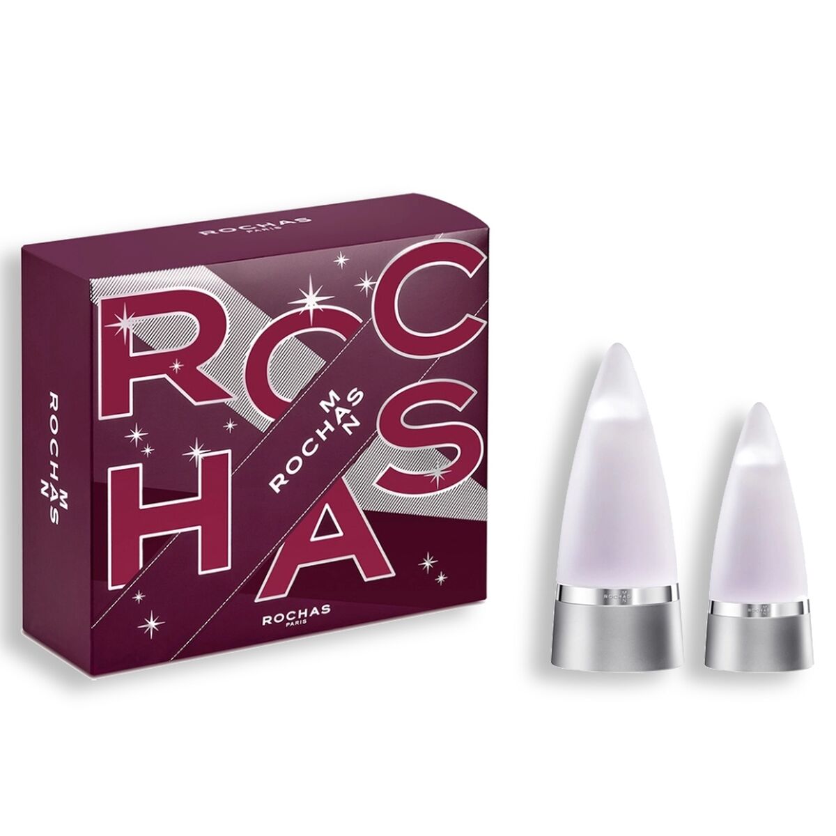 Herrenparfüm-Set Rochas Rochas Man 2 Stück-0