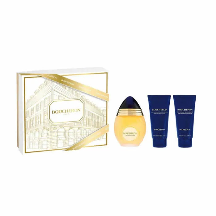 Boucheron eau de parfum spray 100 ml cofanetto 3 pz