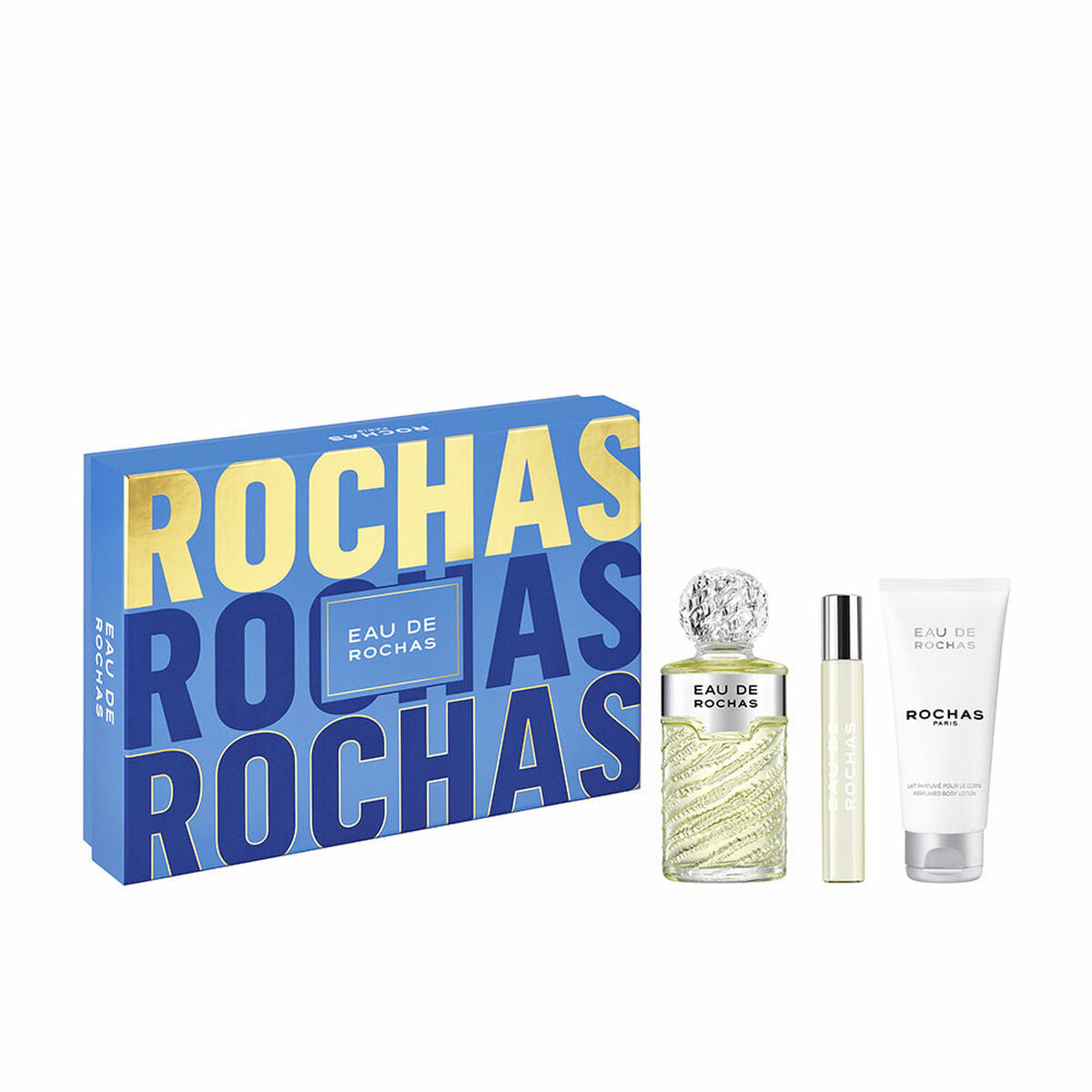 Damenparfüm-Set Rochas EAU DE ROCHAS EDT 3 Stück-0