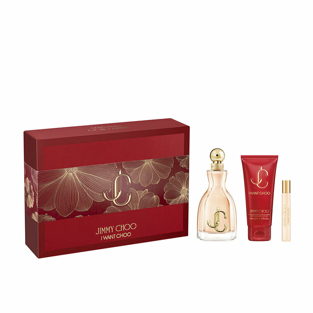 Set Parfum Dama Jimmy Choo I WANT CHOO EDP 3 Piese-0