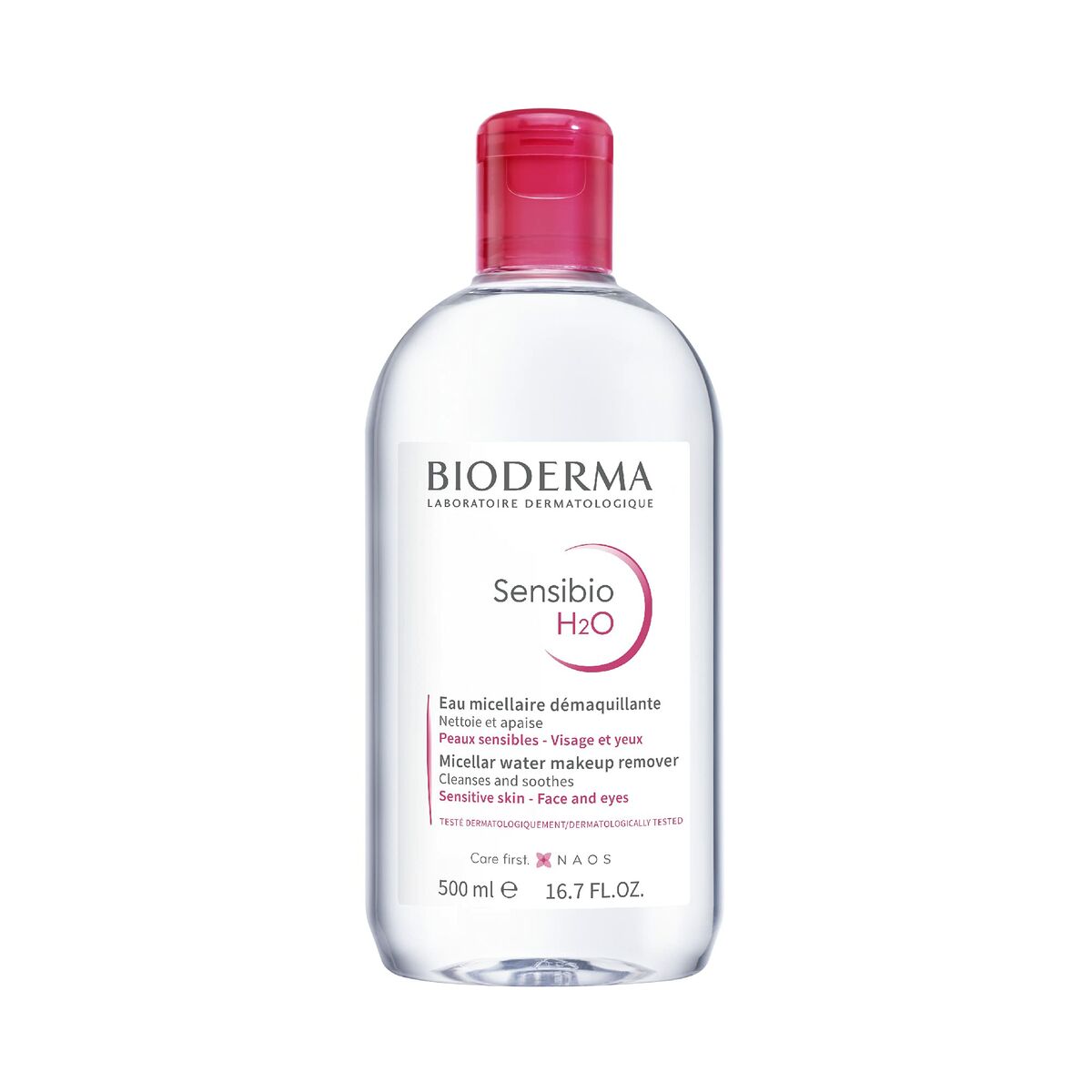 Make Up Remover Micellar Water Bioderma Sensibio H2O 500 ml-0