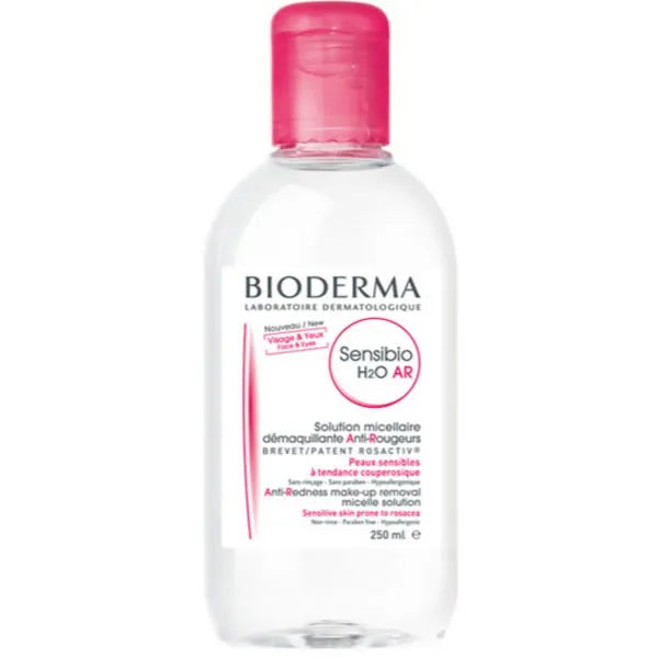 Bioderma Sensibio H2O Ar Anti Redness Make Up Removal Micelle Solution 250 ml