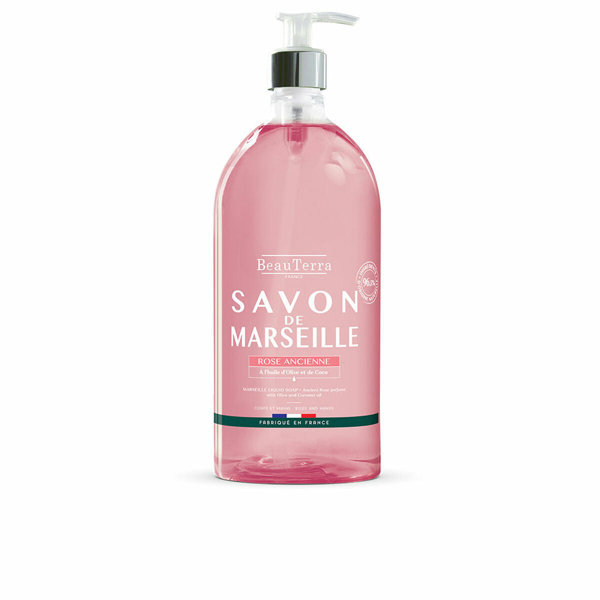 Săpun lichid Beauterra Marseille Universal Roses Hands 1 L-0