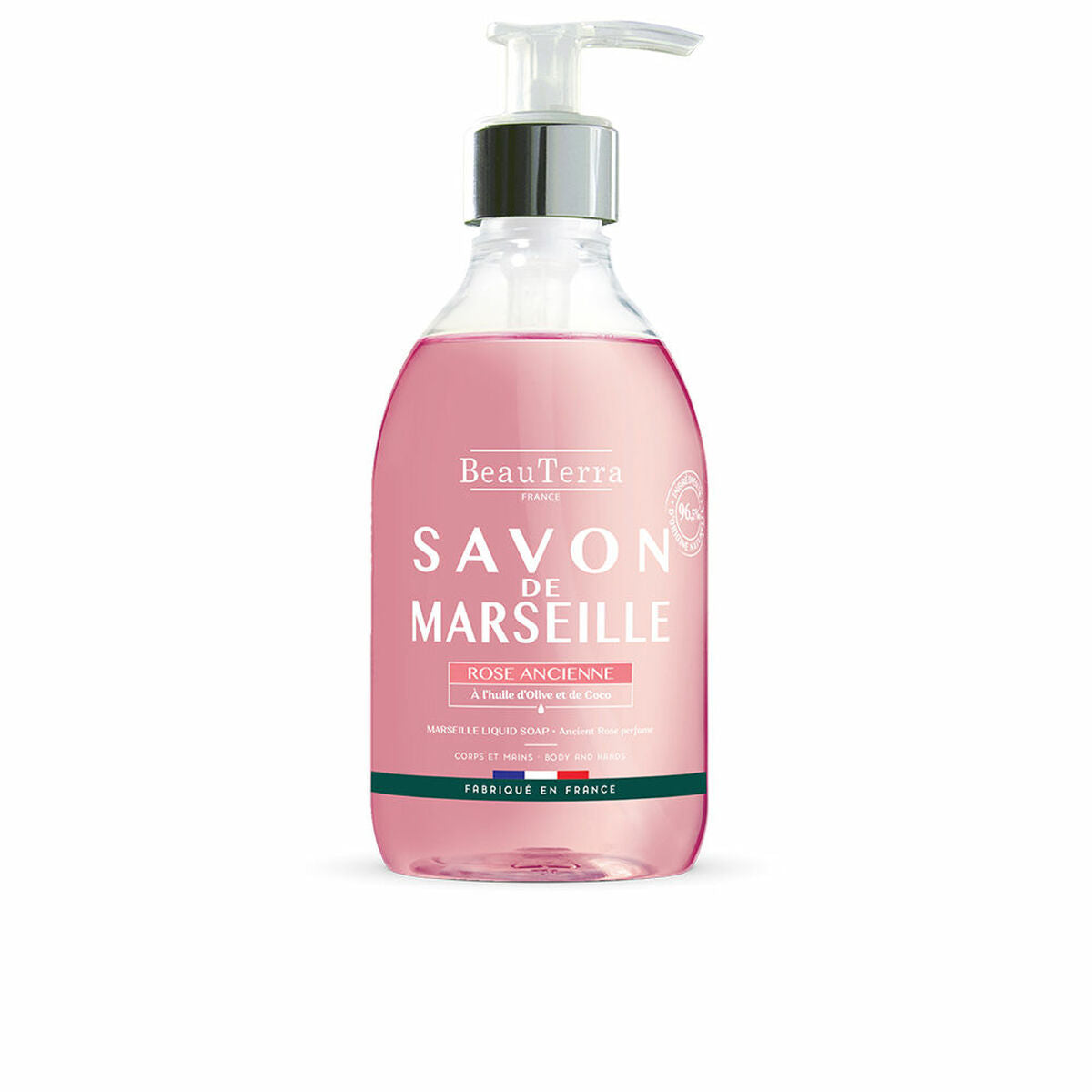 Săpun lichid Beauterra Marseille Universal Roses Hands 300 ml-0