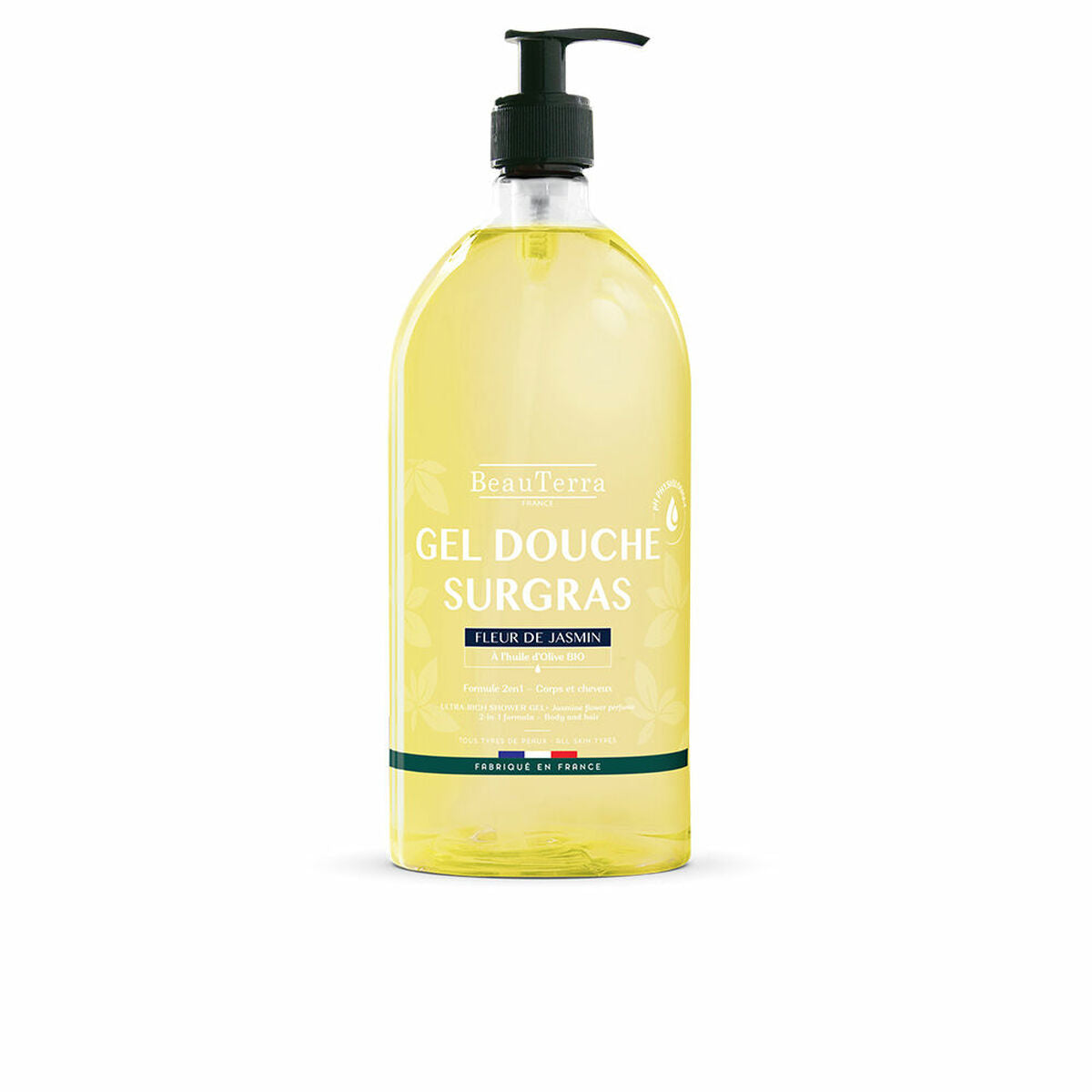 Duschgel Beauterra Fleur de Jasmin 1 L-0