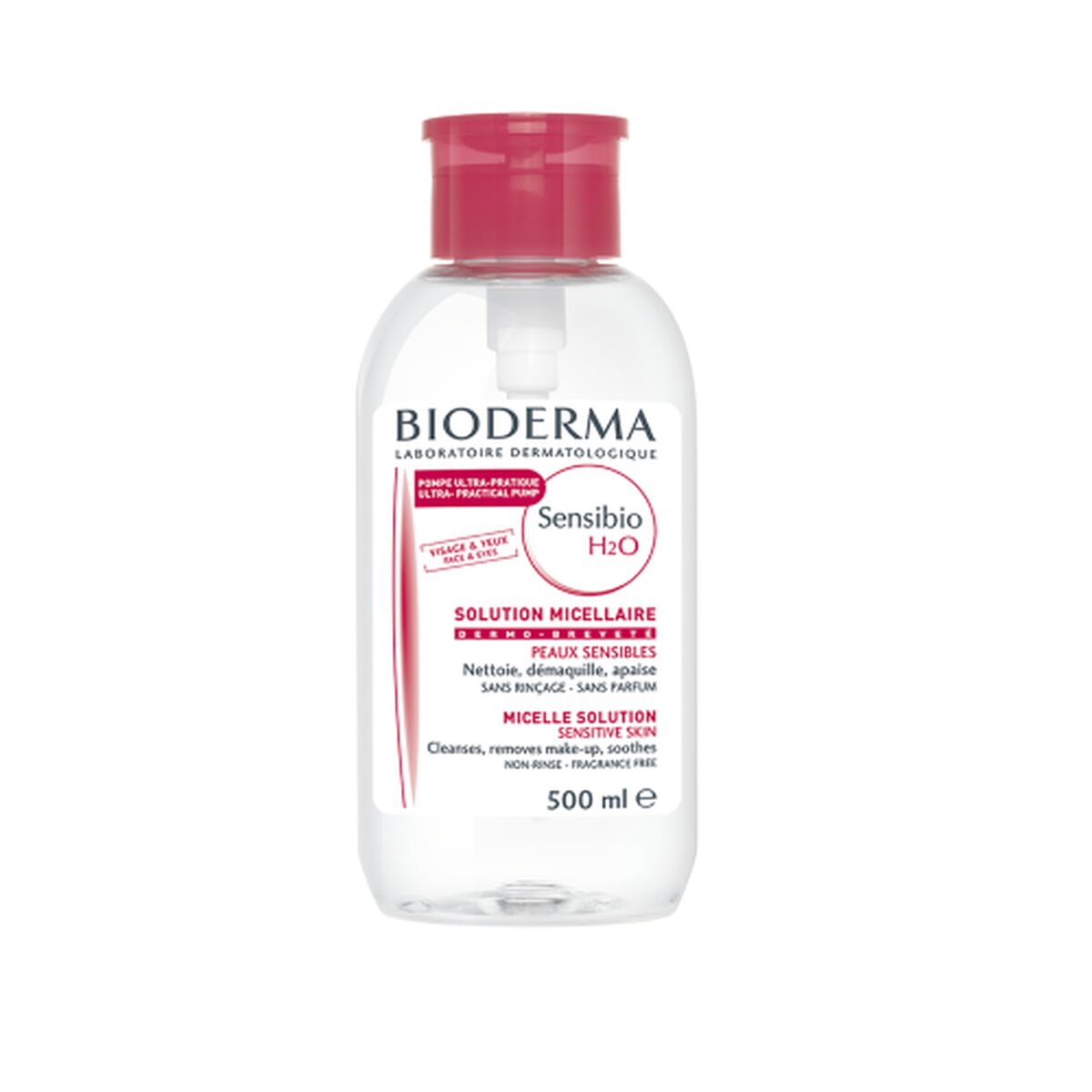 Struccante viso Bioderma Sensibio 500 ml-2