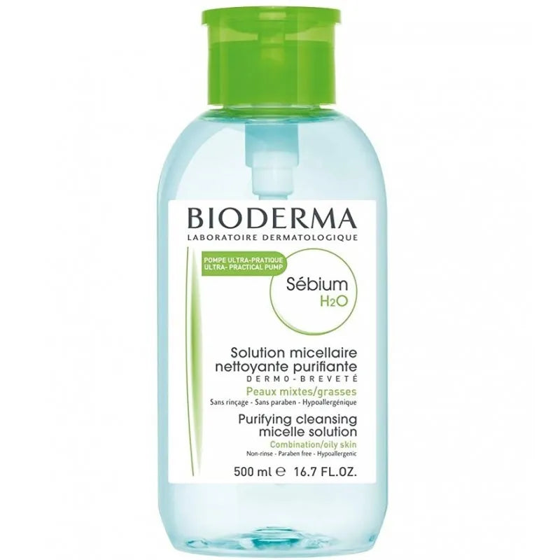 Bioderma Sebium H2O Reverse Pump 500 ml