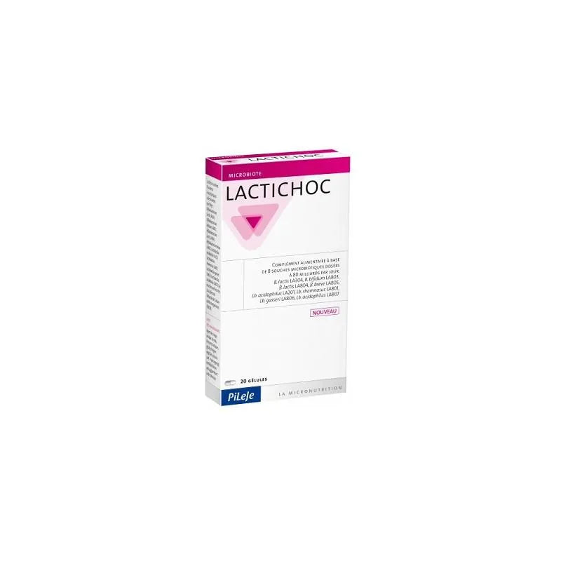 Pileje Lactichoc - 20 capsule