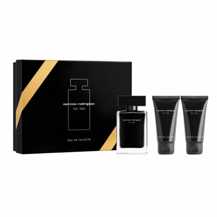 Narciso Rodriguez For Her eau de toilette spray 50 ml cofanetto 3 pz