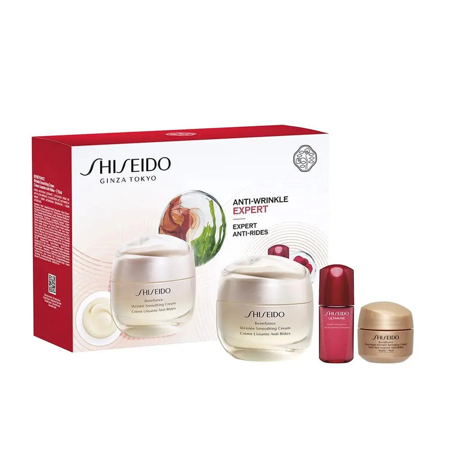 Shiseido Benefiance Wrinkle Smoothing crema cofanetto 3 pz