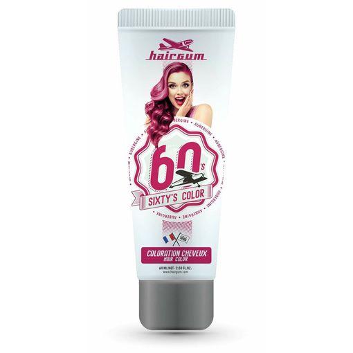 Hairgum Sixty's Color colorazione capelli Aubergine