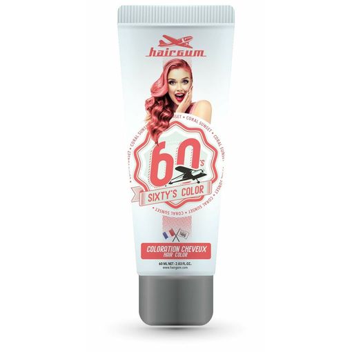 Hairgum Sixty's Color colorazione capelli Coroal Sunset