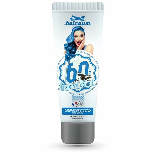Hairgum Sixty's Color colorazione capelli Flash Blue