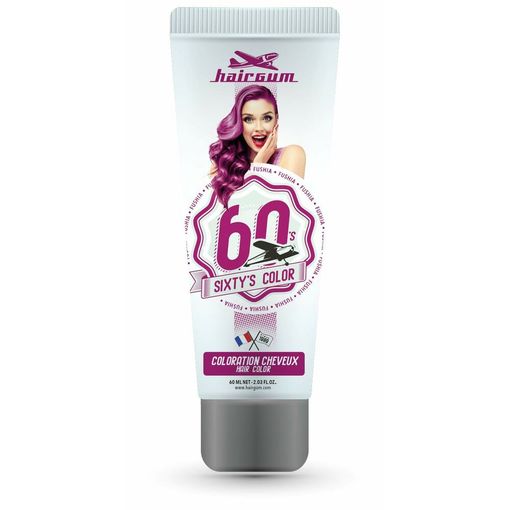 Hairgum Sixty's Color colorazione capelli Fushia