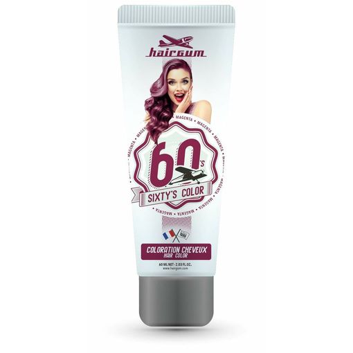 Hairgum Sixty's Color colorazione capelli Magenta