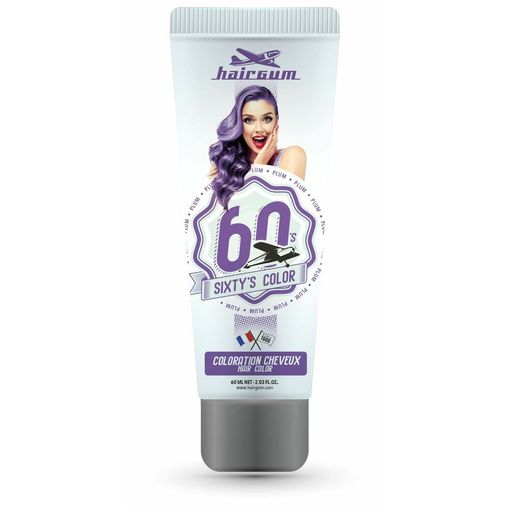 Hairgum Sixty's Color colorazione capelli Plum