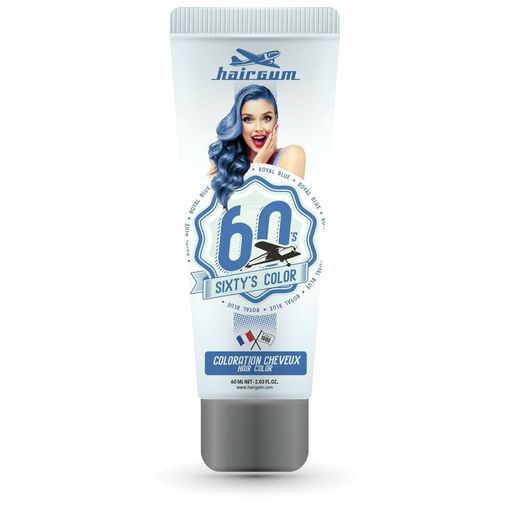 Hairgum Sixty's Color colorazione capelli Royal Blue