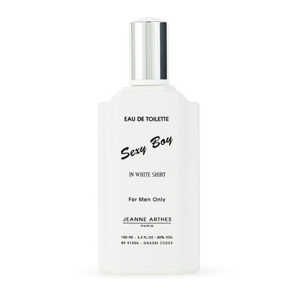 Profumo da uomo Jeanne Arthes 100 ml Camicia bianca da ragazzo sexy