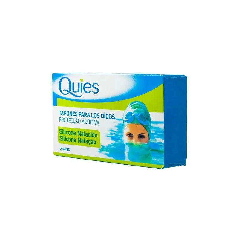 Optik Quies Tapones per Los Oídos De Silicona per Natación 6 pz