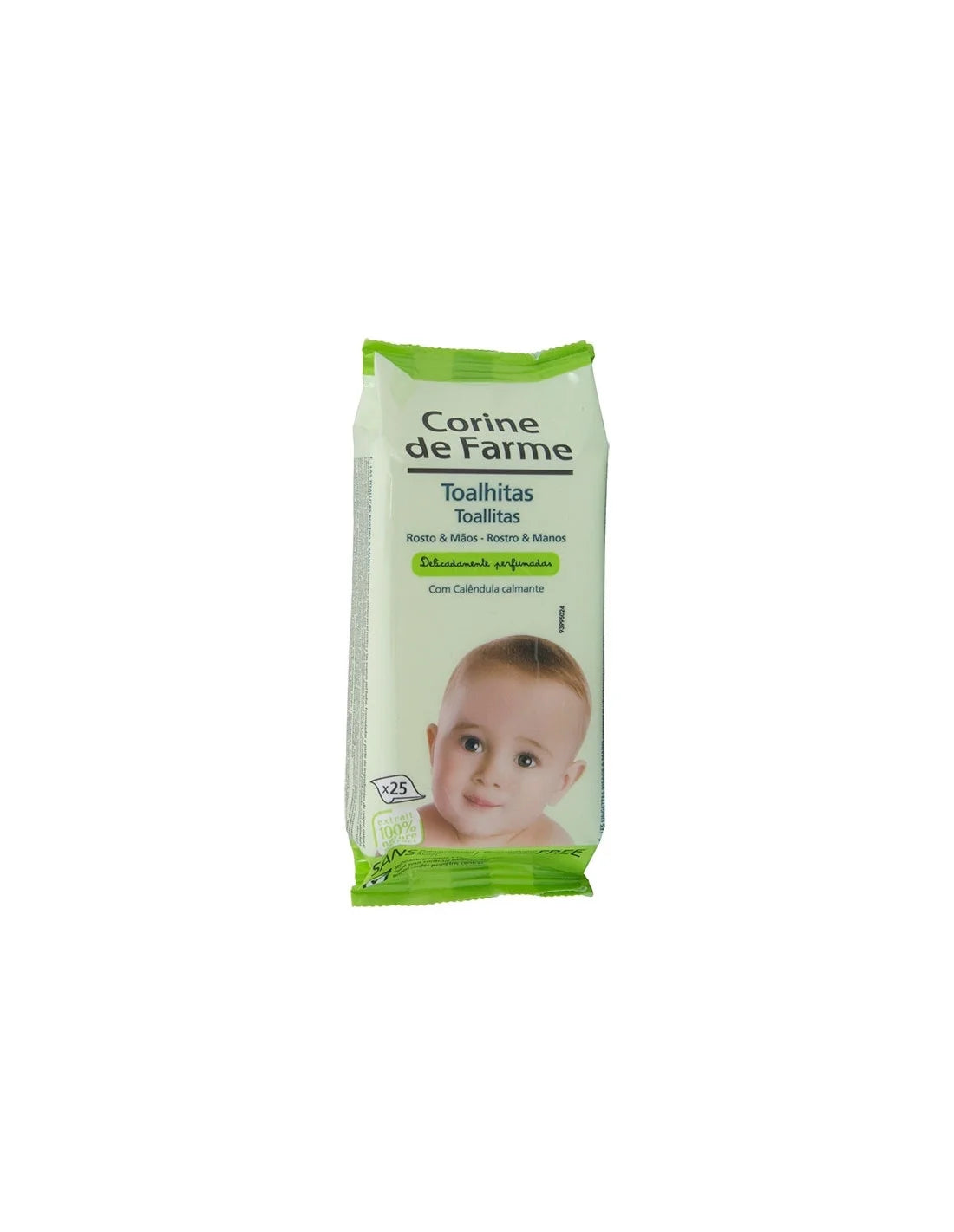 Corine DE Farme Corine De F Toallitas Rostro e Manos pelli sensibili 25 pz