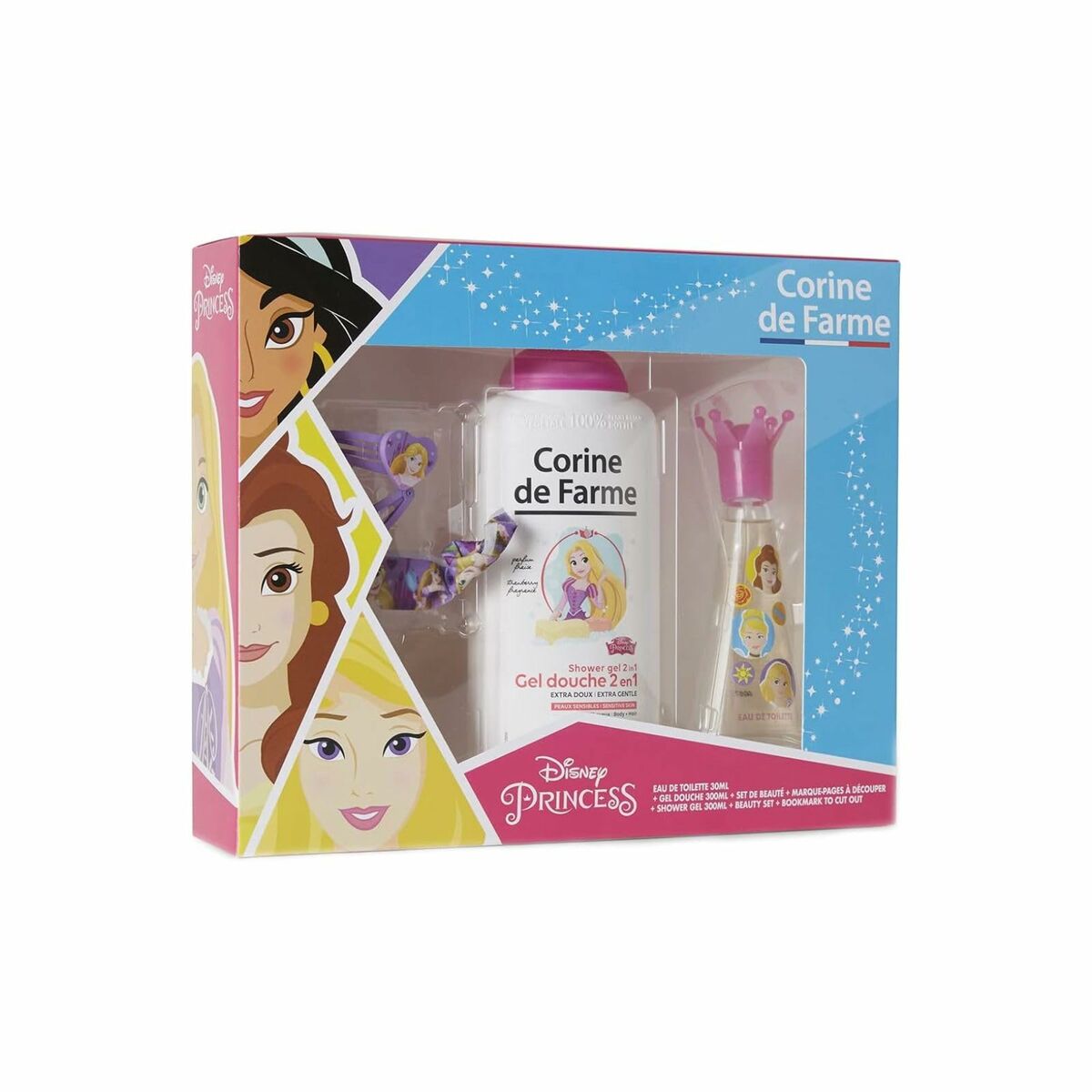 Profumo per bambini Corine de Farme PRINCESS 30 EDT 3 Pezzi-0