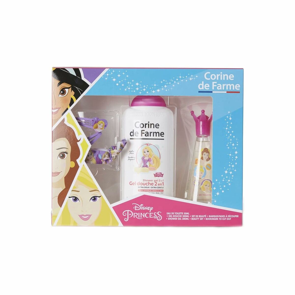 Perfume infantil Corine de Farme PRINCESS 30 EDT 3 Piezas-1