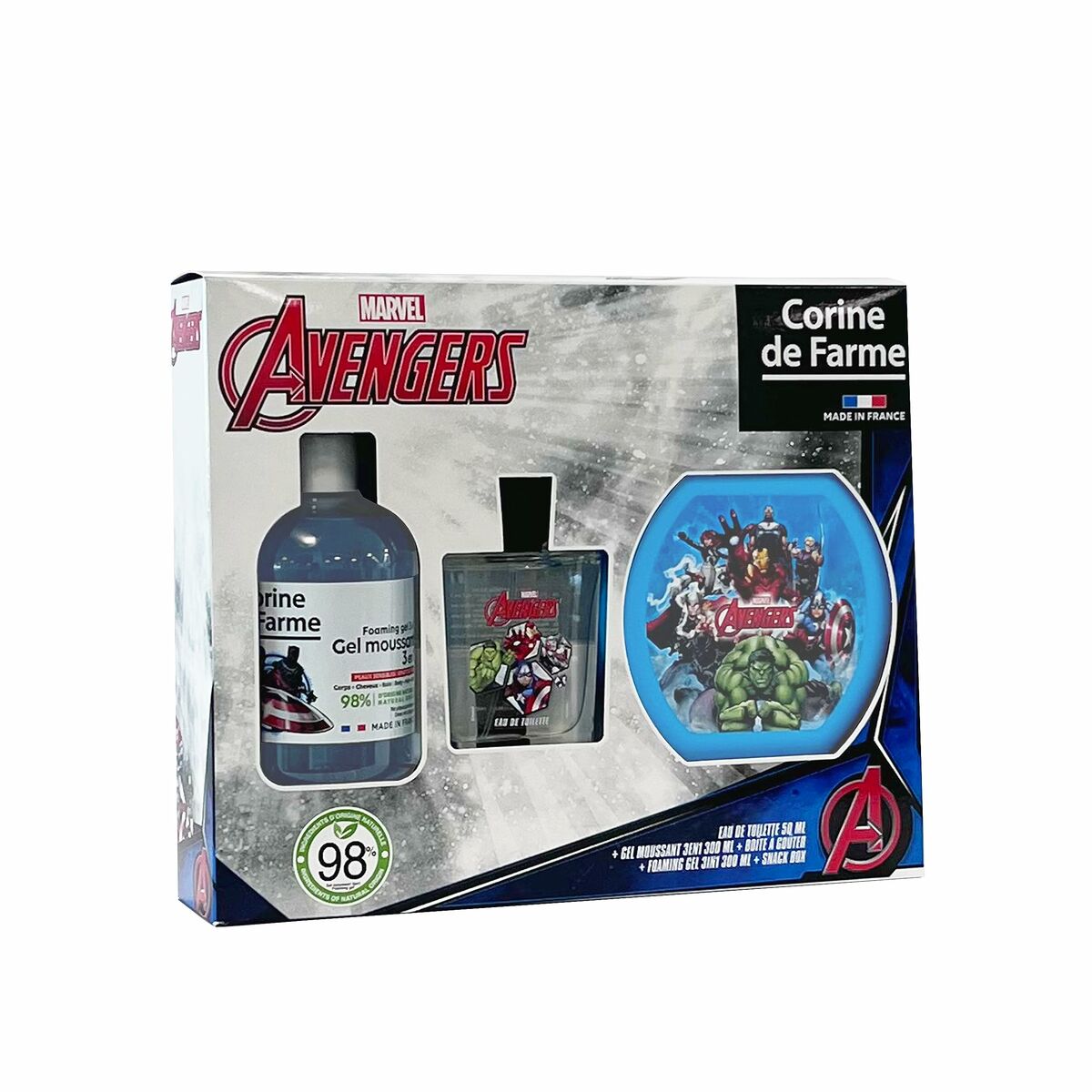 Kinderparfüm Corine de Farme Avengers 50 EDT 300 ml 3 Stück-0