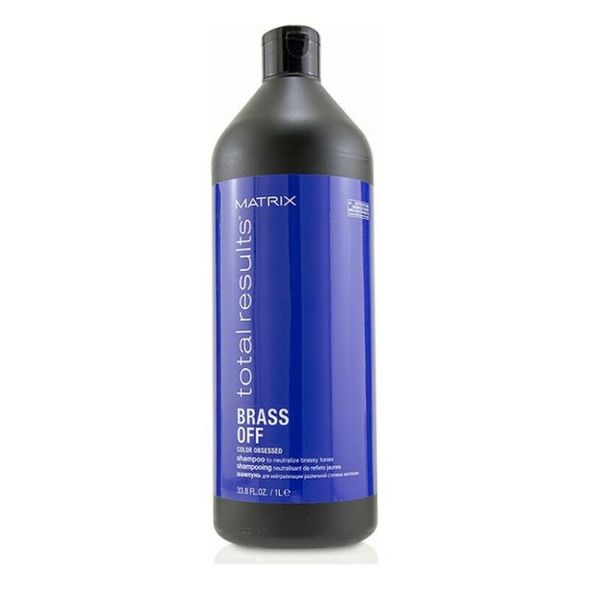 Farbneutralisierendes Shampoo TOTAL RESULTS BRASS OFF Matrix (1000 ml) 1 L-0