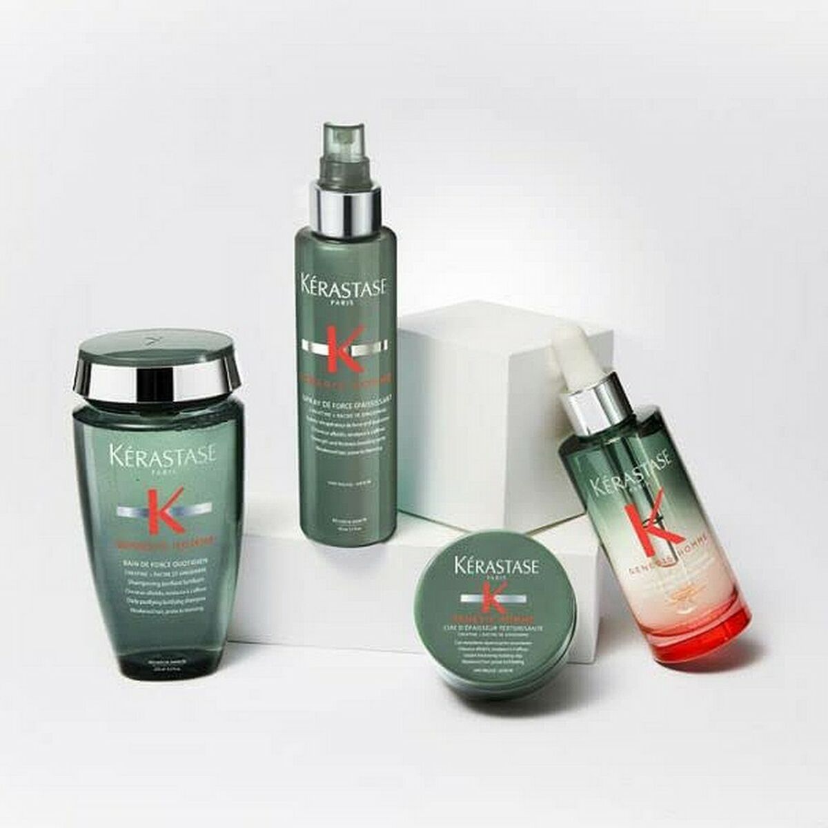 Anti-hairloss Serum Kerastase Genesis Homme Strengthening Treatment 90 ml-2