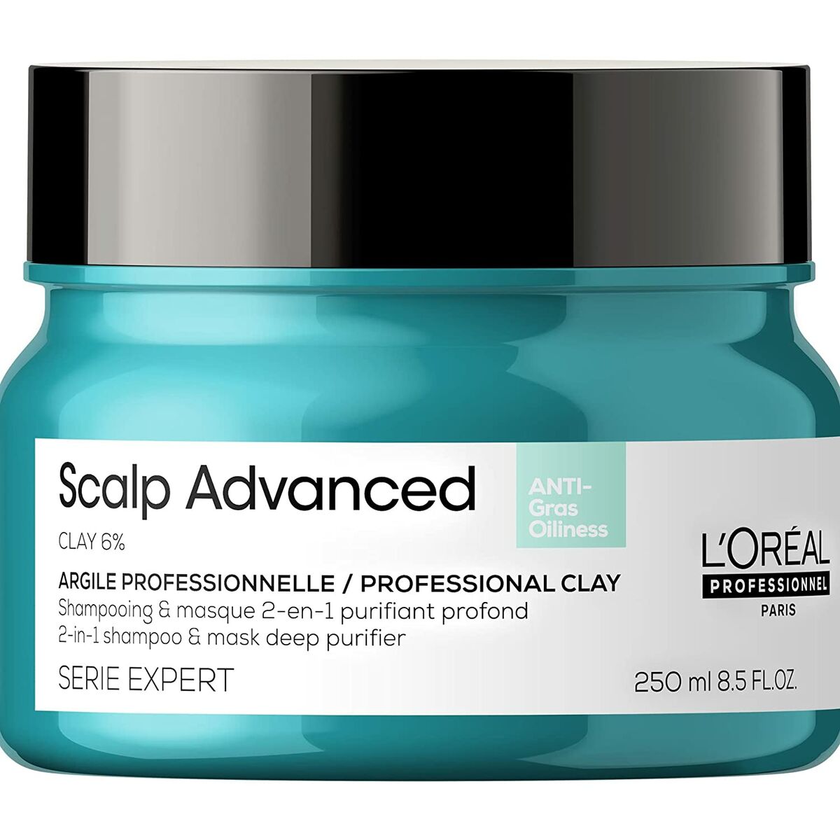 Shampoo L'Oreal Professionnel Paris Scalp Advanced Maschera 2 in 1 250 ml-0