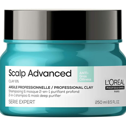 Shampoo L'Oreal Professionnel Paris Scalp Advanced Mask 2-in-1 250 ml