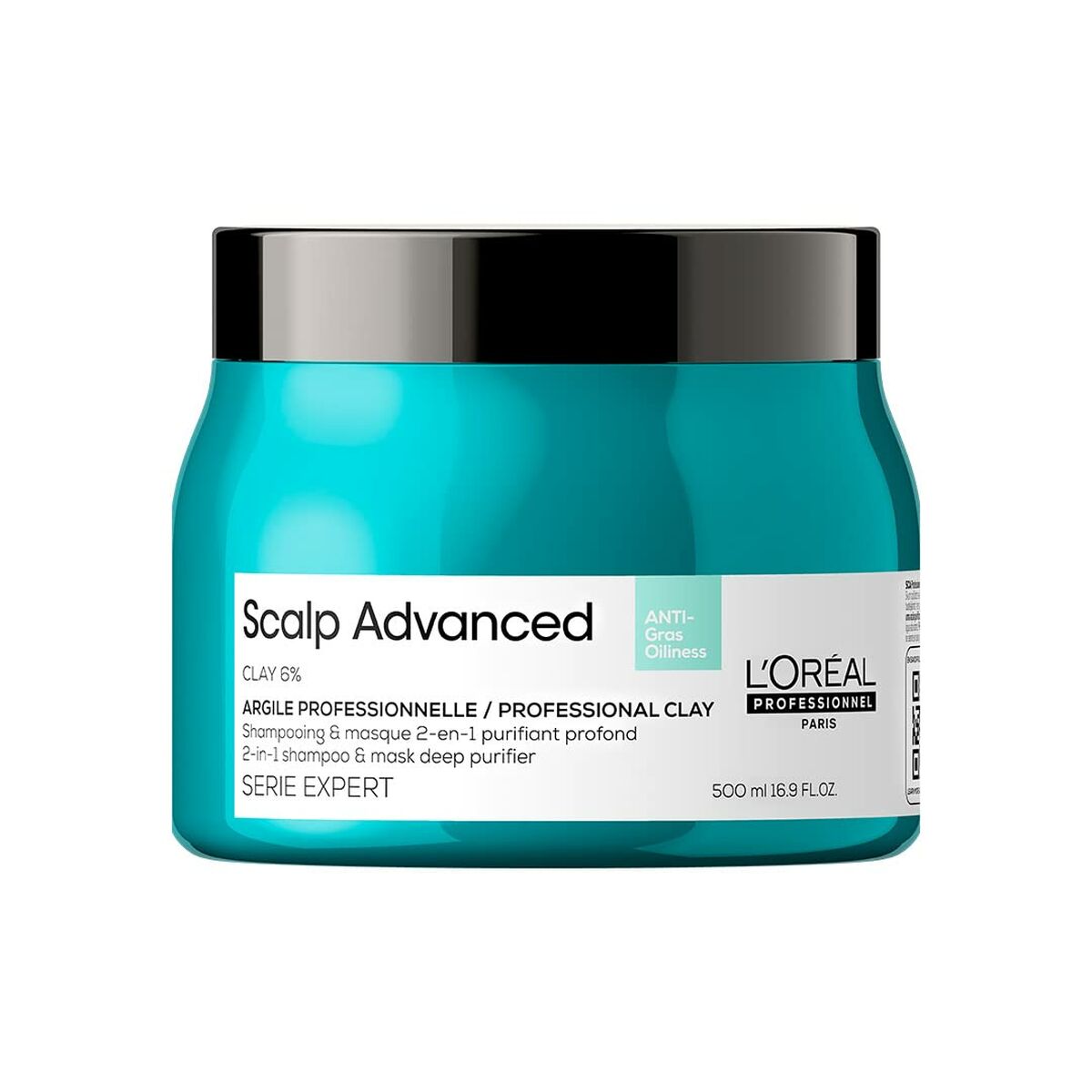 Purifying Mask L'Oreal Professionnel Paris Scalp Advanced 500 ml-0