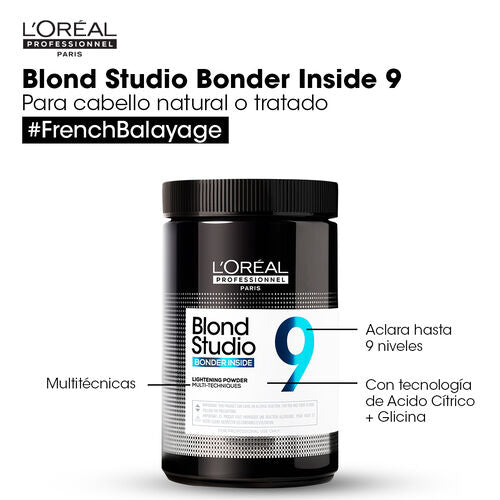 L'Oréal Professionnel Blond Studio 9 Bonder Inside Lightening cipria 500 g - immagine 3