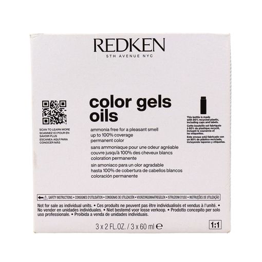 Redken Color gel Oils 07nn - 7,00 60 ml x 3