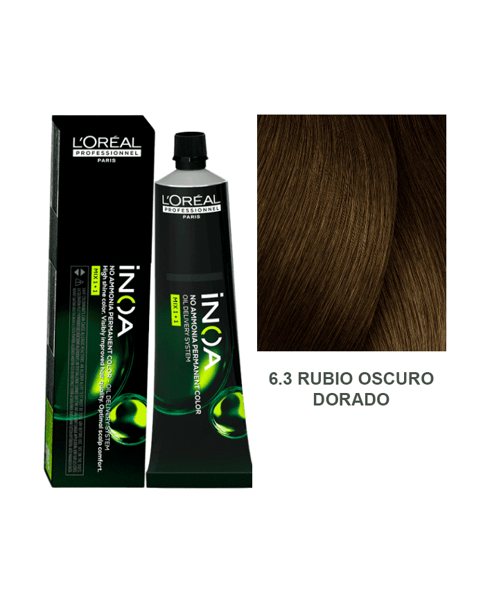 L'Oréal Professionnel Inoa No Ammonia Permanent Color 6,3 60 g variante 2